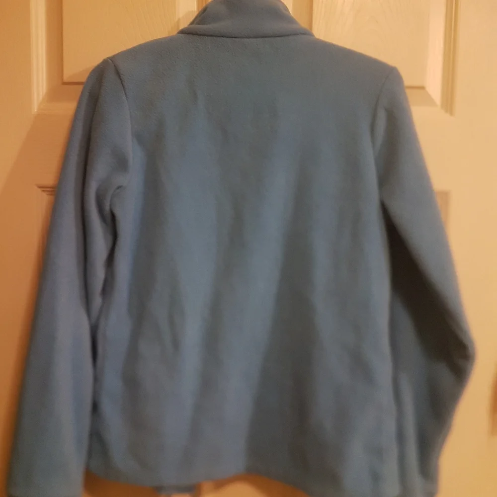 ❄ Bench. Blue Zippered Sweater Coat - Picture 7 of 13